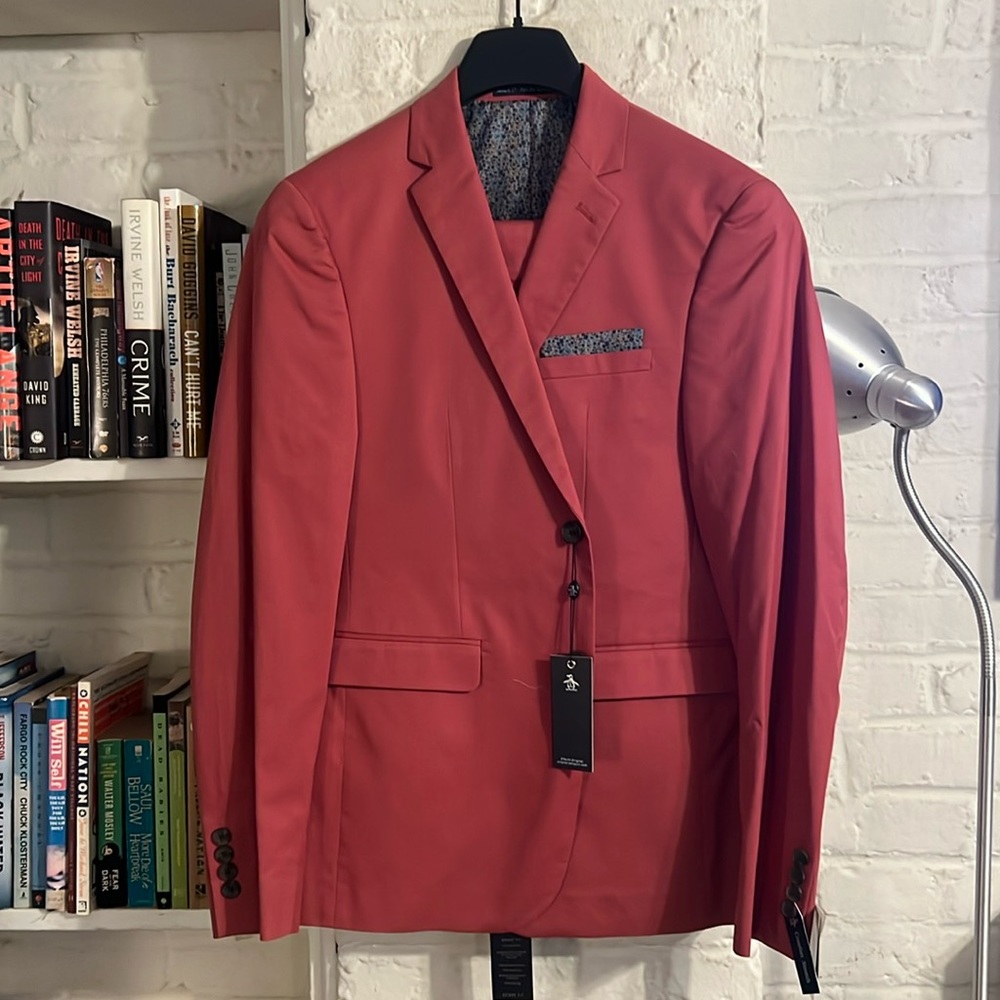 NWT Original Penguin Slim Fit Suit 40R/34W